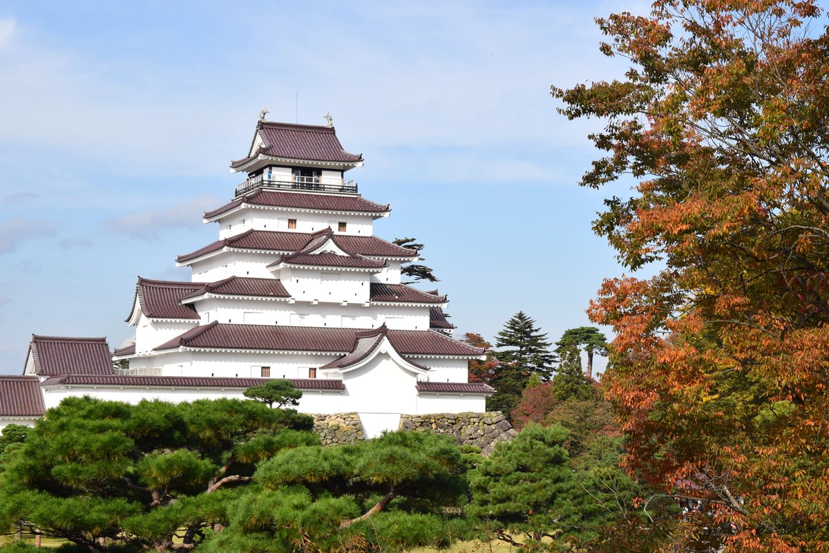鶴ヶ城(若松城)天守閣 写真2