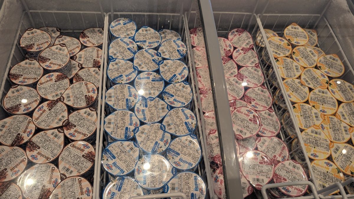 朝食ビュッフェ。沖縄料理が充実しています